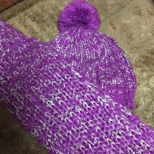 Little Girl Winter scarf and hat